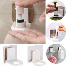 Wall - Mounted Adhesive Hook for Shampoo & Soap, Strong Hold (1pc) - justgrabit.in | Just Grab It