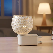 Premium Kapoor Dani Plug - In Star Cut Glass Aroma Diffuser Night Lamp (1 Pc) - justgrabit.in | Just Grab It