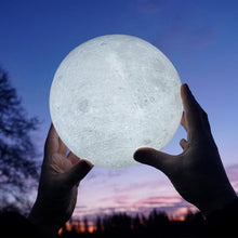 Moon Night Lamp with Plastic Stand Night Lamp for Bedroom (15x13 Cm / 1 Pc) - justgrabit.in | Just Grab It
