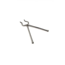Ganesh Premium Quality Unbreakable Stainless Steel Goti Sandsi / Sansi / Pakkad / Pincer / Chimta / Tongs / Utensil Holder Smart Kitchen Tool - 8mm - Justgrabit Inc.