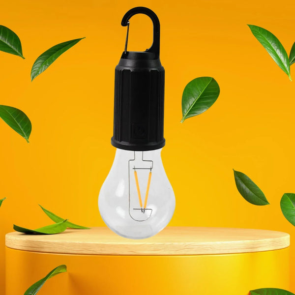 Rechargeable LED Camping Lantern – 3 Modes, Portable with Clip Hook (1 Pc) - Justgrabit Inc.