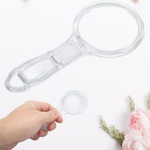 Handheld Plastic Magnifying Glasses (1 Pc / 55 MM) - justgrabit.in | Just Grab It