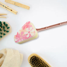 Cleaning Supplies Kitchen Handle Universal Triangular Sponge Multifunctional Bathroom Brush Handle Kitchen , Dining & Bar - justgrabit.in | Just Grab It