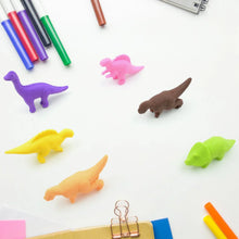 Dinosaur Shaped Erasers for Kids, 3D Puzzle Erasers, Classroom Prizes (6 Pcs Set) - Justgrabit Inc.