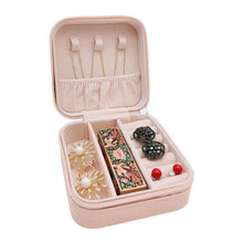 Mini PU Leather jewellery Box for Travel & Storage - justgrabit.in | Just Grab It