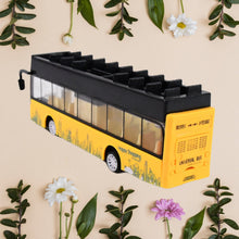 Die - cast Alloy London Long Bus Double Decker Sightseeing Bus - justgrabit.in | Just Grab It