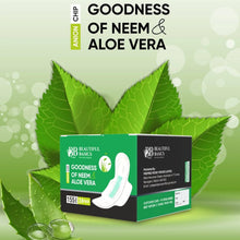 Sanitary Pantyliner with Neem & Aloe Vera, Ultra Thin, PH Balanced, Antibacterial (24 Pads, 155mm) - Justgrabit Inc.