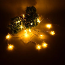 USB Powered 20 LED Decorative Star String Fairy Lights - Justgrabit Inc.