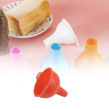 Food - Grade Silicone Funnel: Safe & Easy Transfer for Liquids & Grains (1 Pc) - Justgrabit Inc.