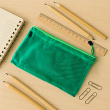 Zipper Mesh Pouch Multipurpose Travel Bag for Cosmetics Makeup Offices Supplies (25 x 16 cm) - Justgrabit Inc.