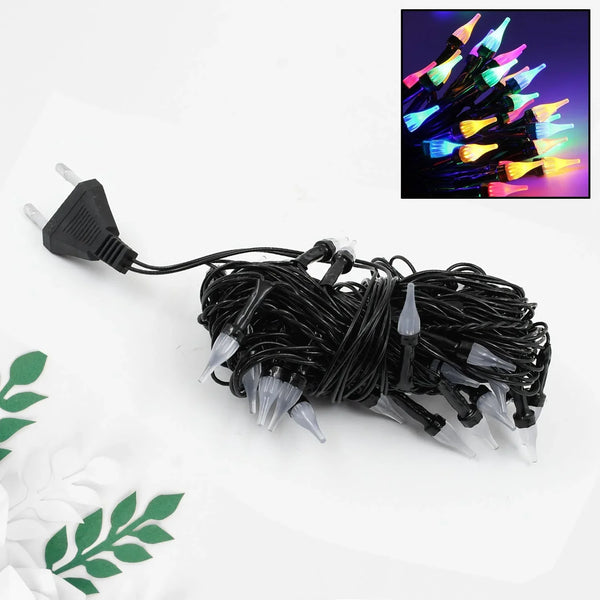 9Mtr LED Flower String Lights – Multi - Color Festival, Home Decor (36 LEDs, 1.4MM) - justgrabit.in | Just Grab It