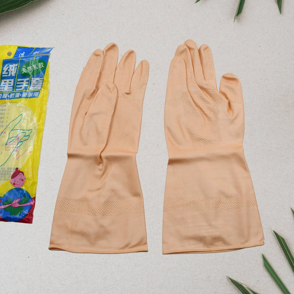 Multipurpose Natural Gum Rubber Reusable Cleaning Gloves - Justgrabit Inc.