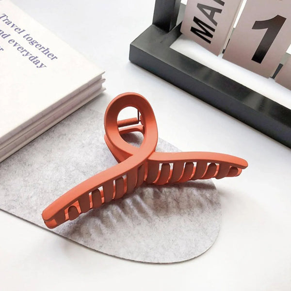 Plastic Hair Claw Clips Strong Clips (1 Pc / Mix Design & Color), Hair accessories - Justgrabit Inc.