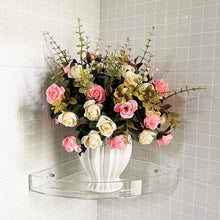 Bathroom Plastic Corner Shelf Rack Set for Wall Number of Shelves (3 Pcs Set) - justgrabit.in | Just Grab It