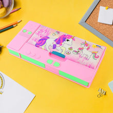 Multi Purpose Gadget Jumbo Pencil Box Compass Jumbo 2 Side Slot Geometry Box Compass Use School , Traveling & Studio - justgrabit.in | Just Grab It
