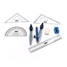 Geometry Box 10 Pc For Students Of Schools And Colleges Especially Used During The Time Of Study And Learning Etc. - Justgrabit Inc.