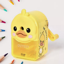 Plastic Cutest Duck Pencil Sharpener (1 Pc) - justgrabit.in | Just Grab It