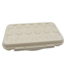 18 Grid Egg Holder Storage, Shock - Proof Egg Container with Buckle, Egg Carrier, Egg Tray, Egg Shelter, Effective Full Seal, Egg House use for Fridge, Camping, Kitchen - Justgrabit Inc.