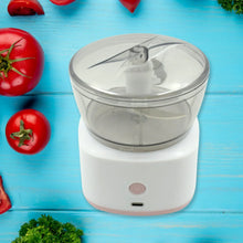 Portable Mini Food Processor Chopper Electric Veggie Chopper 3 Blades With Charching Cable Type C, Vegetable Chopper, Garlic Chopper Food Grinder for Chopping Ginger, Pepper Chili, Onion, Fruit, Meat - Justgrabit Inc.