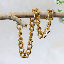 Stylish Gold - Plated Chain Bracelet for Men & Women - (1 Pc) - justgrabit.in | Just Grab It