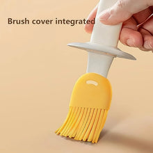 Plastic 2 in 1 Oil Dispenser Bottle with Silicone Basting Brush (1 Set) - justgrabit.in | Just Grab It