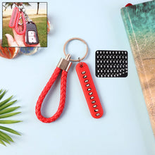 Anti - Lost Keychain with Number Plate – 1 Pc - justgrabit.in | Just Grab It