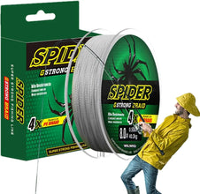 Braided Fishing Line, Abrasion Resistant Braided Wires, 100 Mtr Braided Wire - Justgrabit Inc.