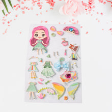 Multipurpose Adhesive 3D Stickers (1 Sheet / Mix Design) - justgrabit.in | Just Grab It