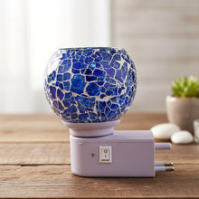 Kapoor Dani Mosaic Glass Electric Night Lamp (1 Pc) - justgrabit.in | Just Grab It