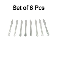 8 Pieces Dinner Knife Cutlery Set Used for Salad sandwich and Portable to be Taken for Outing or Picnic - Justgrabit Inc.