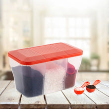 Plastic Square Storage Organiser Container (750ML Capacity) - Justgrabit Inc.