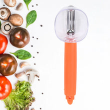 Home Kitchen Cooking Tools Peeler With Container Stainless Steel Carrot Cucumber Apple Super Fruit Vegetable Peeler - Justgrabit Inc.