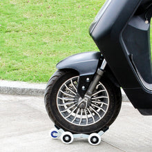 Universal Scooter/Bike Parking Support Roller with Heavy - Duty Wheels (1 Pc) - justgrabit.in | Just Grab It