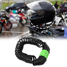 Spiral Cable Lock | 4 - Digit Combination Code | Bicycle Security Lock (1 Pc) - justgrabit.in | Just Grab It