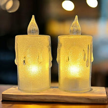 Simple Candles for Home Decoration, Crystal Candle Lights, Diwali - justgrabit.in | Just Grab It