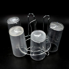 SS Round Glass Stand used for holding sensitive glasses and all present in all kinds of kitchens of official and household places etc. - Justgrabit Inc.