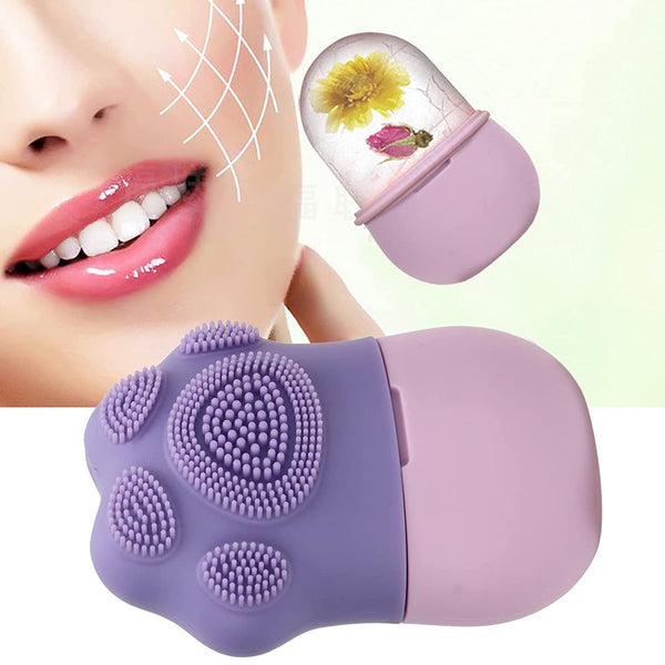 Non - Slip Silicone Ice Roller for Face – Reusable Beauty Tool (1 Pc) - justgrabit.in | Just Grab It