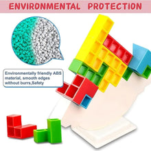 3D Tower Game, Tower Balance Game, Tower Stacking Game Adult Kid Tower Stacking Blocks Balance Game Blocks Building Toys for Kids Age 3+ Years (16 Pcs Set) - Justgrabit Inc.