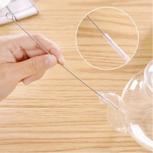 Stainless Steel Straw Cleaning Brush Drinking Pipe (20 Cm / 1 Pc) - Justgrabit Inc.