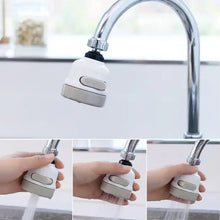 360 Degree Rotating Water - Saving Sprinkler,Faucet Aerator for Kitchen,Bathroom,Water Faucet Kitchen Tap,sink tap shower sprinkler plastic 3 Mode Adjustable Head Nozzl - Justgrabit Inc.