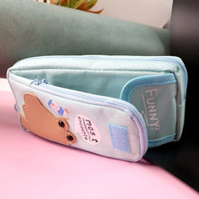 Printed Multipurpose Zipper Pencil Pouch - (1 Pc / Mix Design) - justgrabit.in | Just Grab It