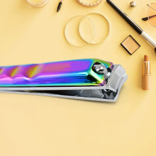 Stainless Steel Folding Portable Large Nail Clippers with Nail File (1 Pc) - justgrabit.in | Just Grab It