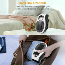 Portable Electric Heater Mini Fan Heater Desktop Household - Justgrabit Inc.