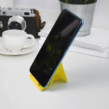 Adjustable Foldable Plastic Mobile Phone Stand (6 Pc / Mix Color) - justgrabit.in | Just Grab It