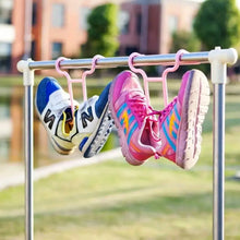 Multi - Function Drying Rack & Shoe Organizer – Hanging Storage Shelf for Wardrobe & Closet, Shoe Stand & Holder (2 Pc Set) - Justgrabit Inc.