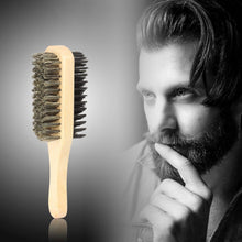 2 in 1 Dual Side Hair Bristle Beard Brush for Men Beard Comb (1 Pc) - justgrabit.in | Just Grab It