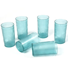 Set of 6 Unbreakable Transparent Plastic Water Glasses (300ml) - justgrabit.in | Just Grab It