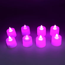 Pink Flameless LED Tealights, Smokeless Plastic Decorative Candles - Led Tea Light Candle For Home Decoration , Diwali (Pack Of 8pc) ( Diya , Divo , Diva , Deepak , Jyoti) - justgrabit.in | Just Grab It