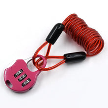 3 - Digit Travel Combination Lock of Zinc Alloy, Small Safe Combination Padlock Resettable Number Lock Small Colorful Code Locks for Lockers Suitcases Luggage With Safety Lanyard Spring Coil Wire Disc Brake Lock Reminder Cable - justgrabit.in | Just Grab It