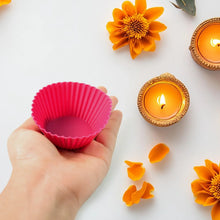 Silicone Cup Cake Mould (10 Pcs Set) - Justgrabit Inc.